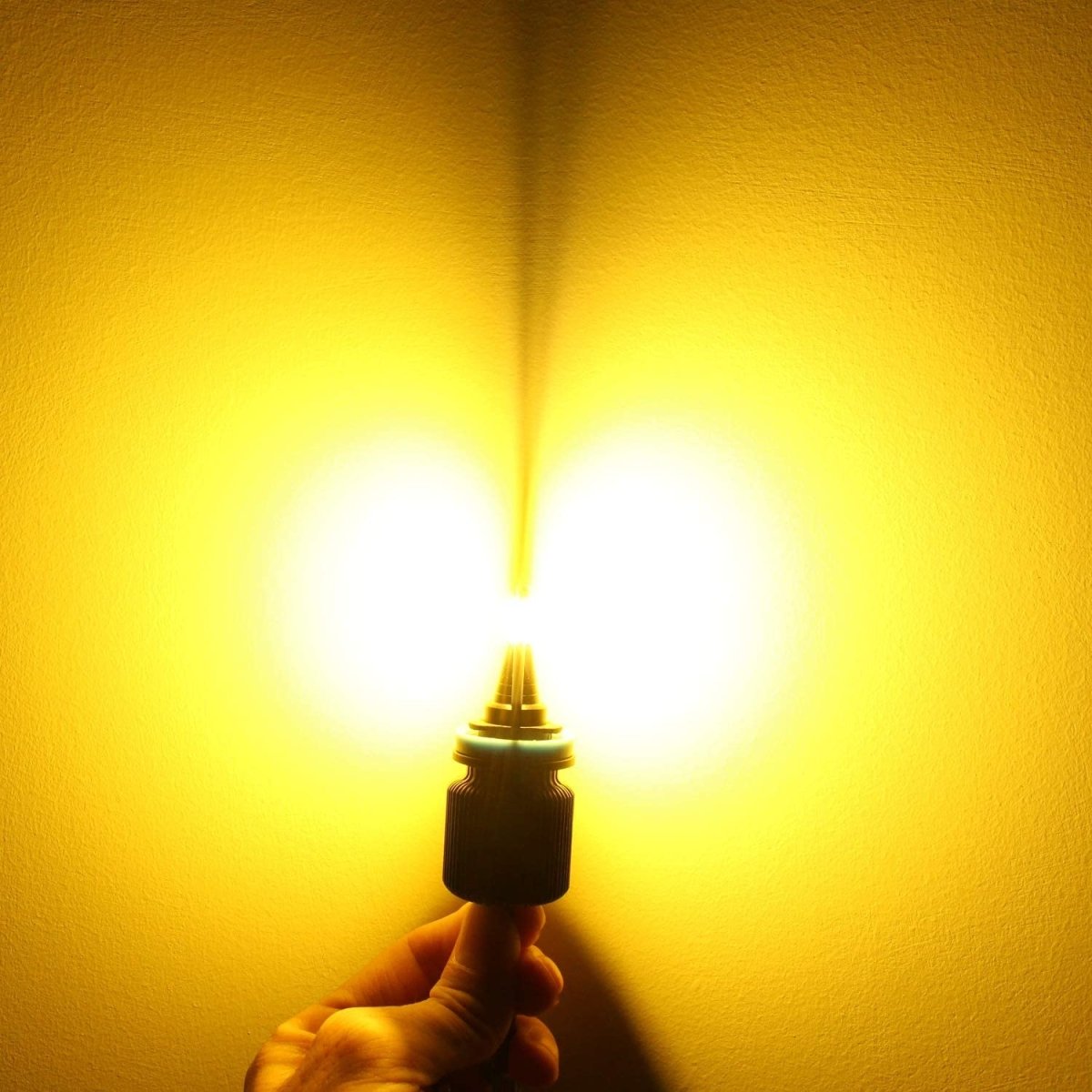 2504 PSX24W LED Switchback Bulbs Fog Lights, 6K White/3K Yellow -Alla Lighting