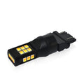 4157 3157 LED Switchback Turn Signal Lights Bulbs, 6000K White/Amber Yellow