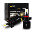 5201 5202 LED Switchback Bulbs Fog Lights/DRL, 6K White/3K Yellow
