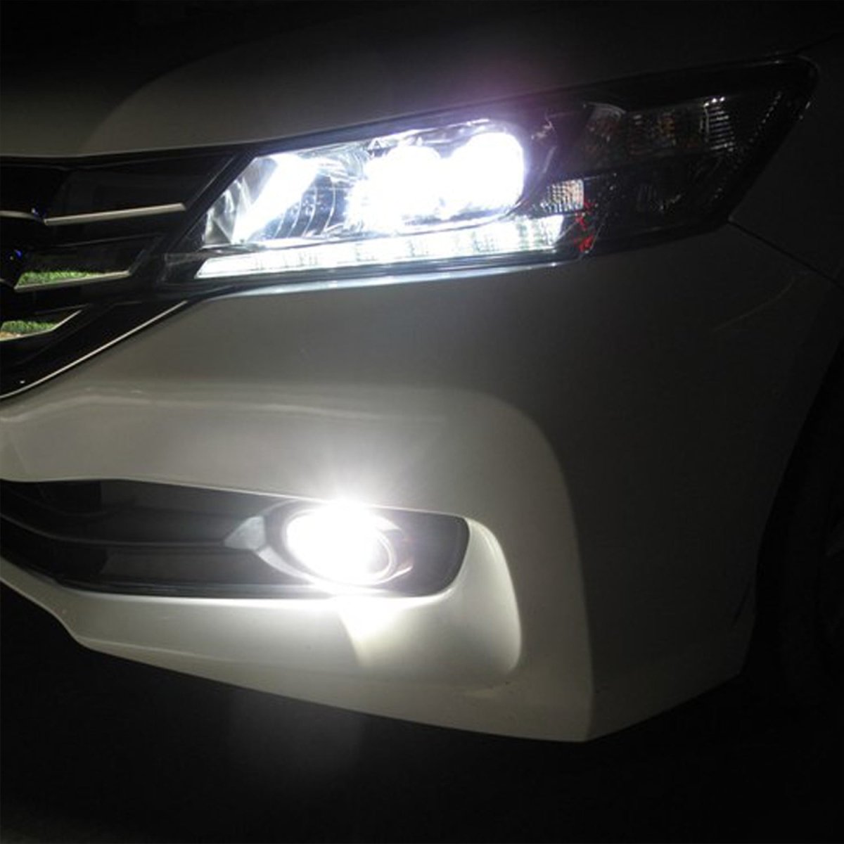 CANBUS H3 Fog Lights Bulbs | Super Bright LED 12V Upgrade Halogen Lamp -Alla Lighting