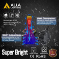 CANBUS H3 Fog Lights Bulbs | Super Bright LED 12V Upgrade Halogen Lamp