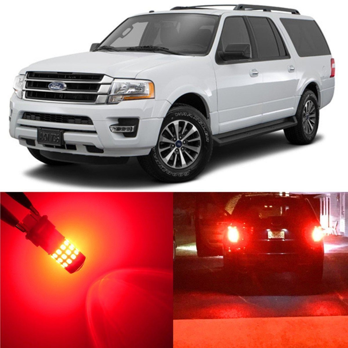 Ford Expedition Brake Lights,Stop, Tail, Rear Signal Lights, LED Upgrade -Alla Lighting