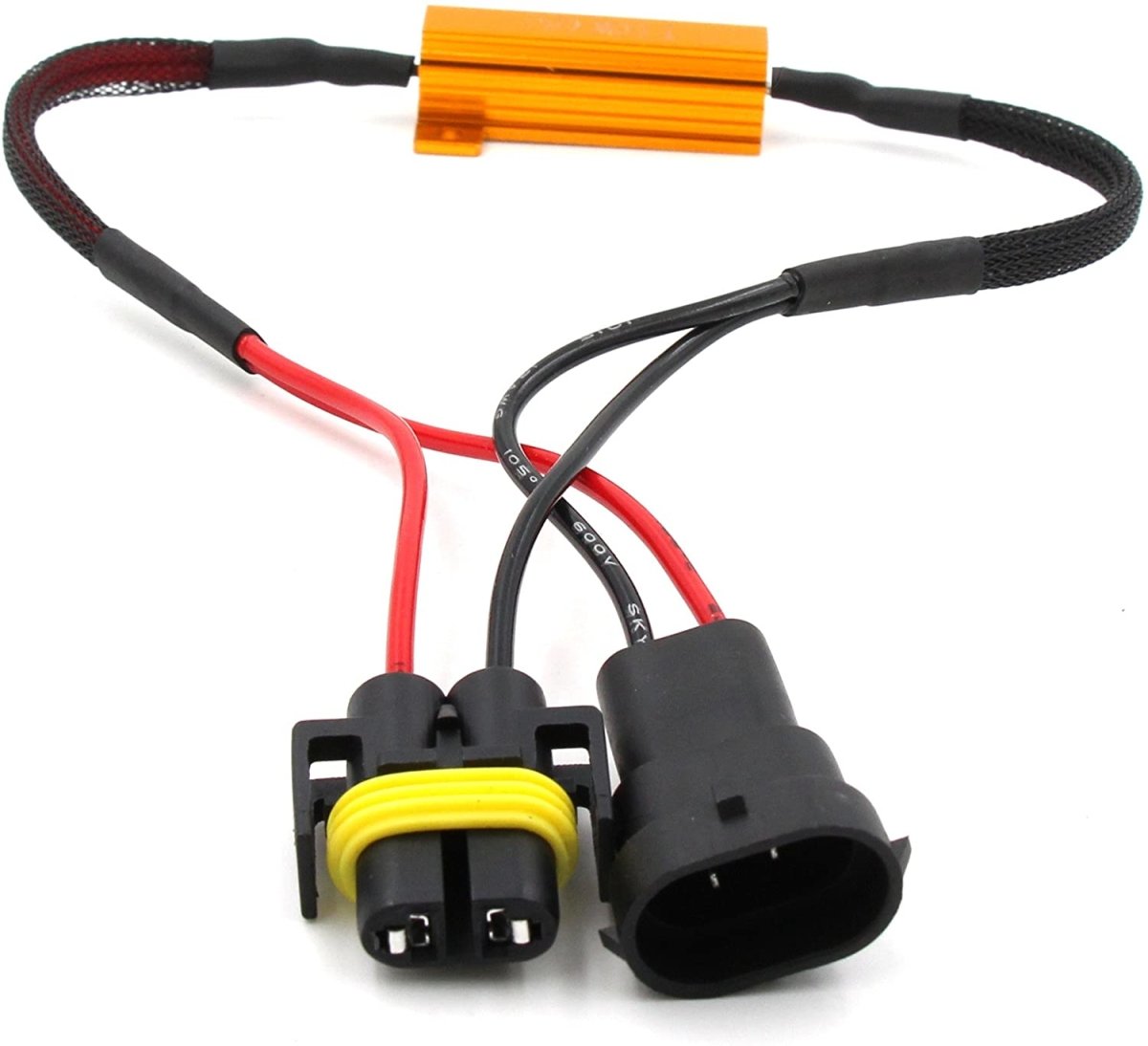 H8 H11 Load Resistor Fix LED Fog Light Flickering Error Code -Alla Lighting Inc