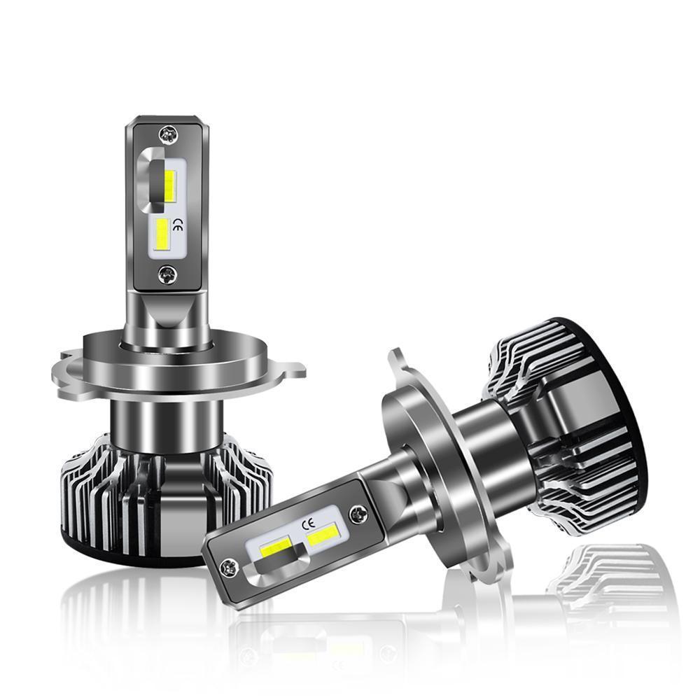 TS-CR HB2 9003 H4 LED Bulbs for Motorcycles, Cars, Trucks, 6K White