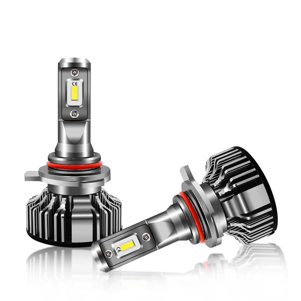 2pcs HIR2 Led Headlight Canbus No Error 9012 Car Bulb High Power 6000K  White Light Diode Lamp 12v 55w For Toyota Aygo 2014~2023
