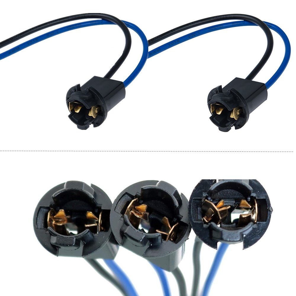 W2.1x9.5d Base T10 194 Socket Female Wiring Harness Connector 168 W5W -Alla Lighting