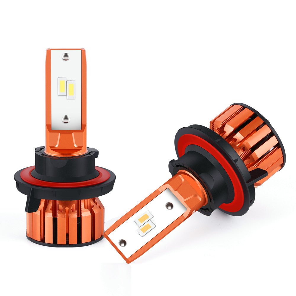 H4 Mini LED Bulbs with Fans (Pair) – Auto Sparky