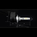 L-NF H8 H9 H11 LED Forward Lightings Bulbs, 6000K Xenon White