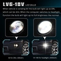 6V~18V HB3 9005 LED Forward Lightings Bulbs or Daytime Running Lights