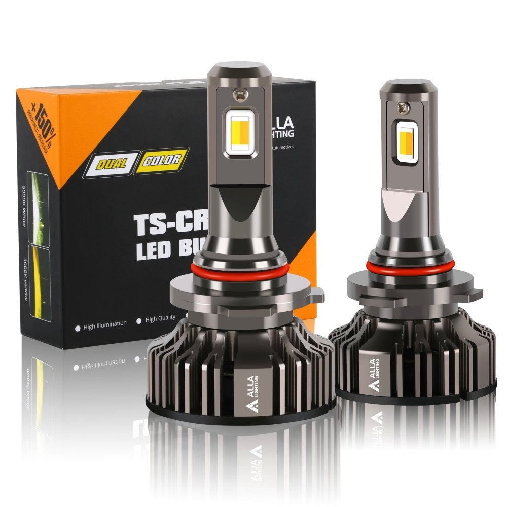 H10 9145 LED Switchback White/Yellow Forward Lightings, Fog Lights Bulbs -Alla Lighting