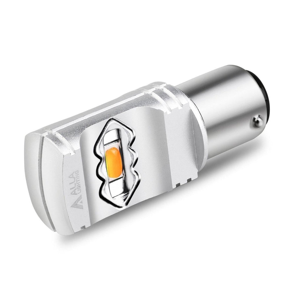 ELECTROPRIME Bright Amber Orange 15 SMD Led 283 P21/5w 1156 Turn Signal  Indicator Bulbs Ba15s : : Car & Motorbike