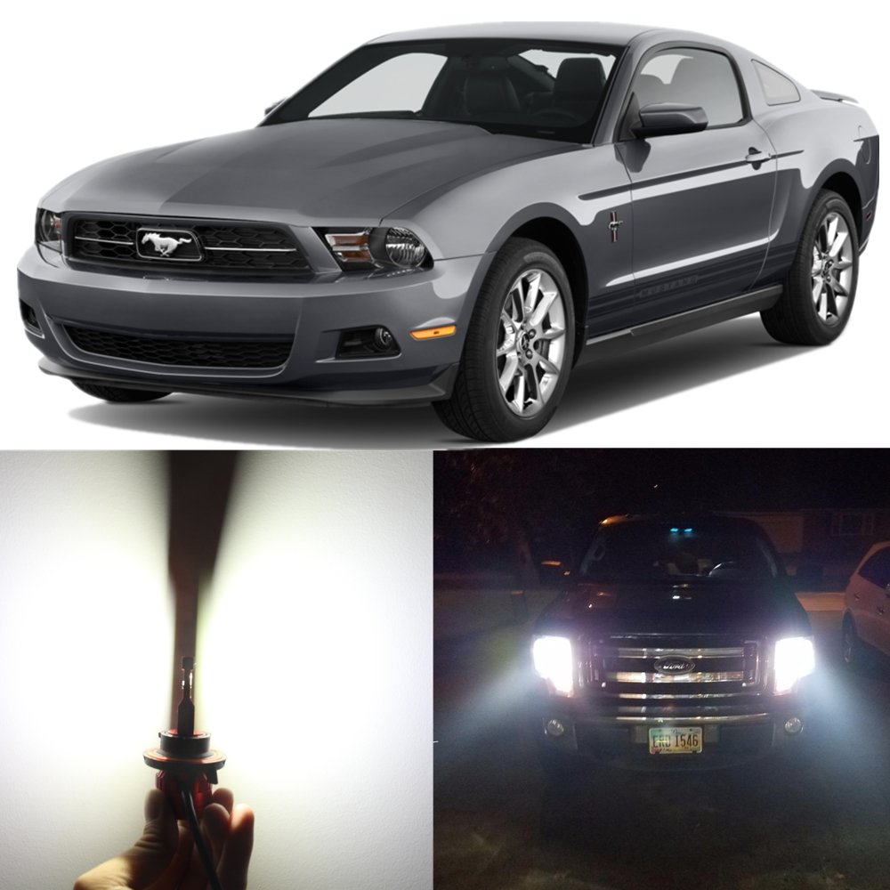 2005-2012 Ford Mustang Bulbs Halogen Upgrade w/ LED -Alla Lighting