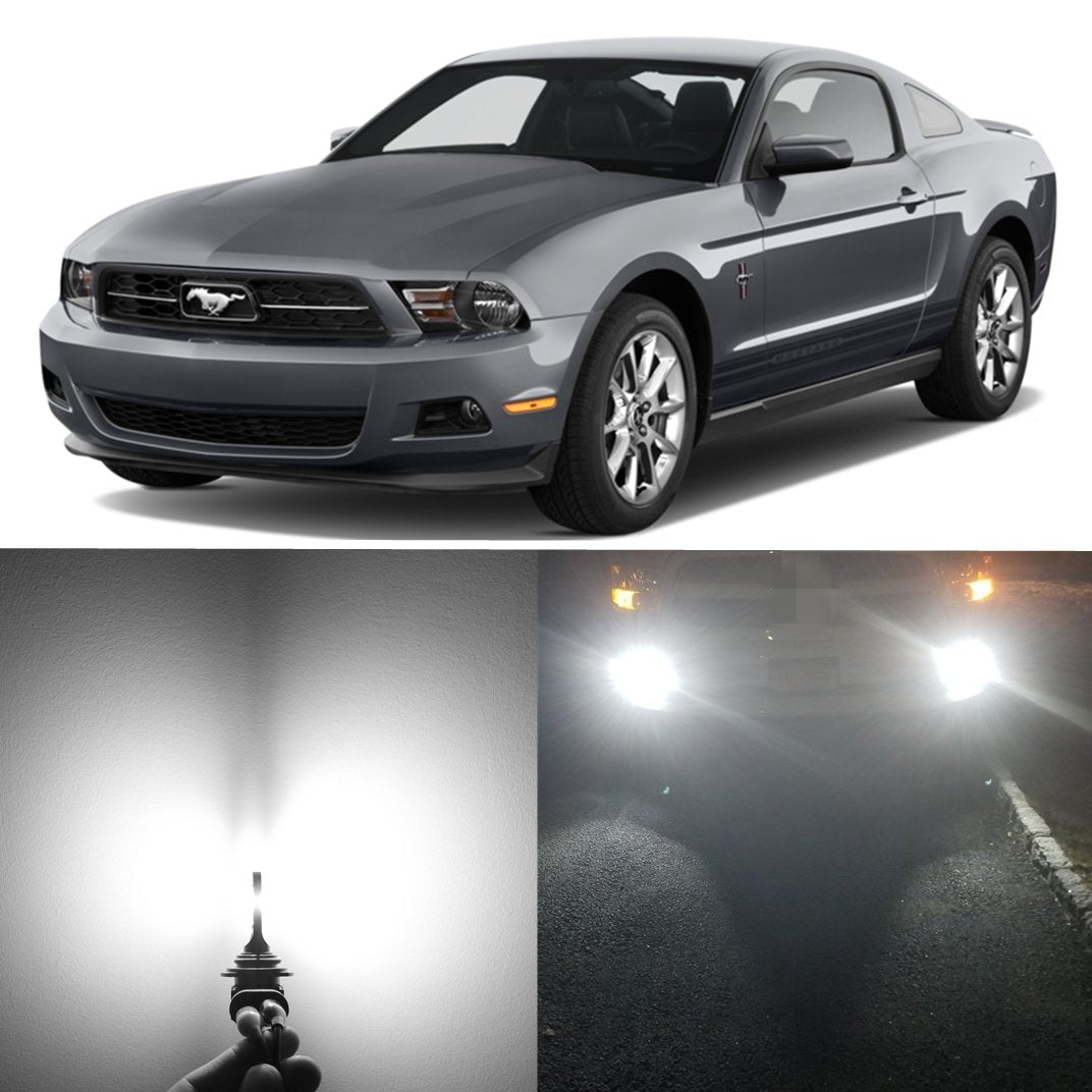 2005-2014 Ford Mustang Base/2015-2017 Mustang LED Fog Lights Bulbs -Alla Lighting