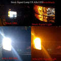 2357 1157 LED Switchback Bulbs Turn Signal Lights, 6K White/Amber Yellow