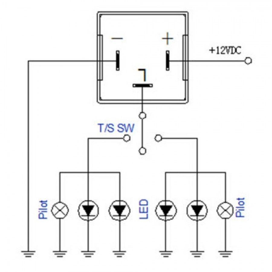 DC 12V 4pin Auto LED Blinker Relay Flasher Fix LED Turn Signal