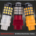 3156 3157 Strobe LED Brake Lights Flashing Stop Bulbs, Super Bright 12V