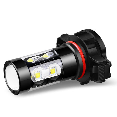 Super Bright LED 5201 5202 Bulbs | DRL, Fog Lights, 6K White