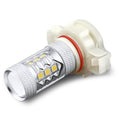 5201 DRL 5202 LED Fog Lights Bulbs PS19W 12085, 3000K Amber Yellow -Alla Lighting