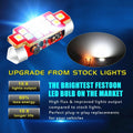 578 212-2 LED Bulbs Festoon Interior Map Dome Trunk Lights, 6K xenon White