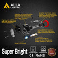 6000 Lumens H8 H9 H11 LED Bulbs High/Low Beam Forward Lightings, Fog Lights