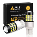 7443 7440 LED Lights Bulbs 2835 39-SMD, 6000K White/Amber Yellow/Red
