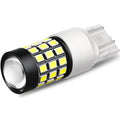 7443 7440 LED Lights Bulbs 2835 39-SMD, 6000K White/Amber Yellow/Red -Alla Lighting