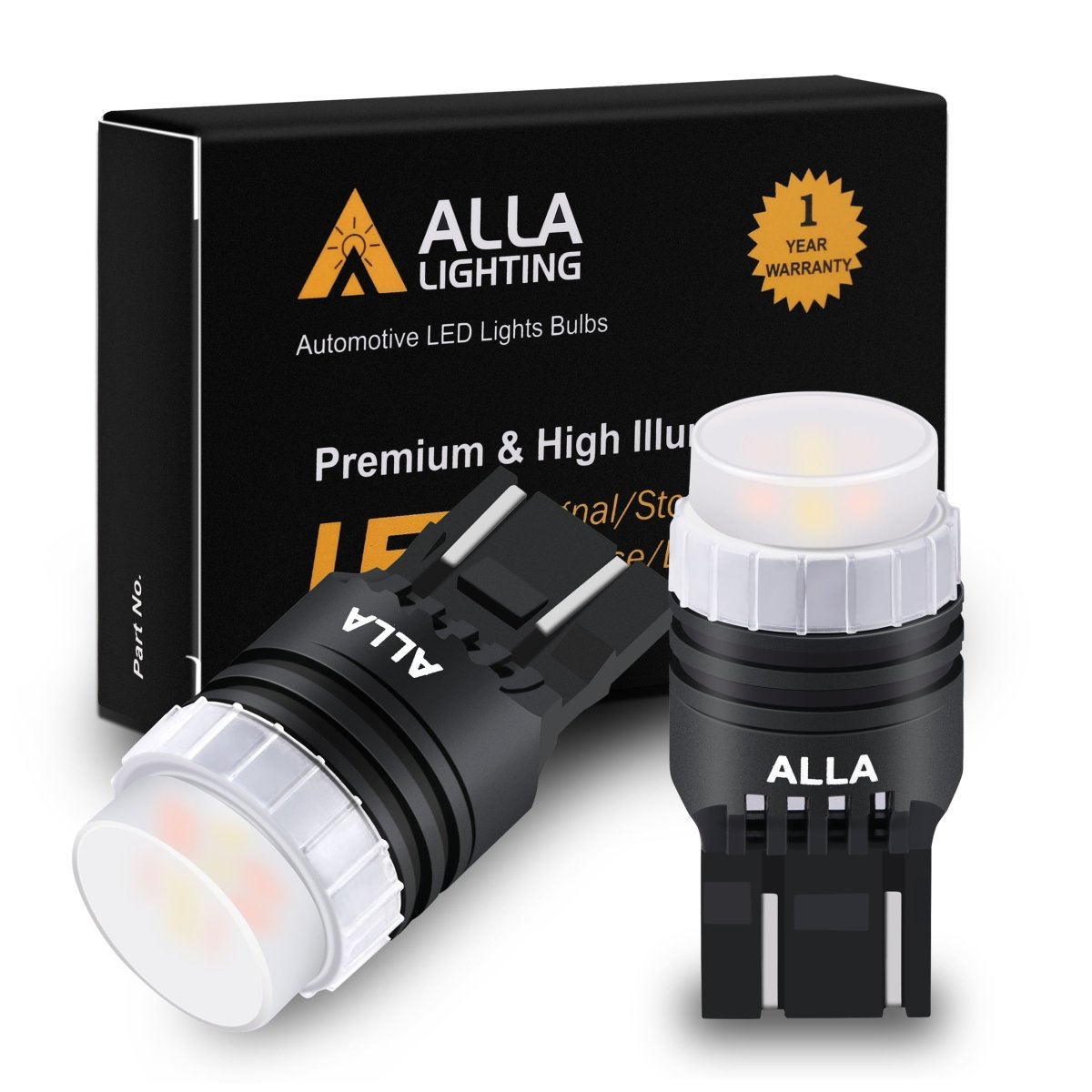 Dual-Color 7443 7444NA Switchback LED Bulb Turn Signal Light