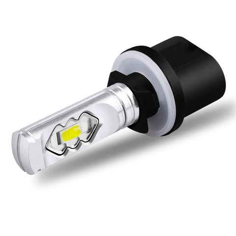 LED Fog Light Bulbs Torchbeam 880 - 12000LM 6500K Cool White, Mini Size ...