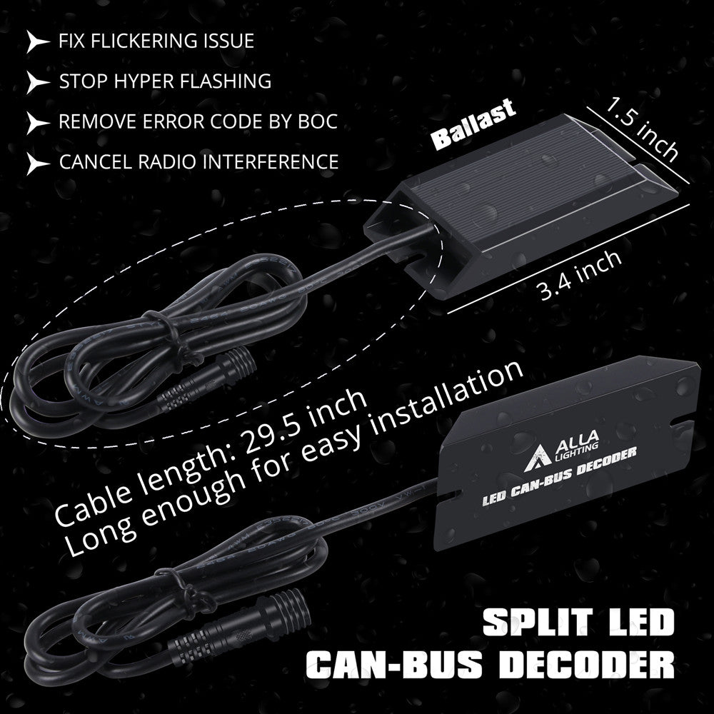 Hikari H13 9008 Canbus Decoder - Error Free Anti Flickering Resistor Pack Of 2