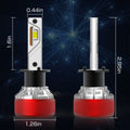 AG1 H1 LED Forward Lightings Conversion Kits Bulbs |  6500K Xenon White