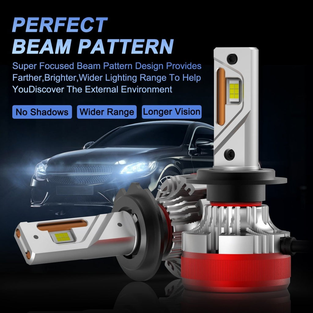 H7 LED Headlights Conversion Kits Bulbs | 6500K Xenon White