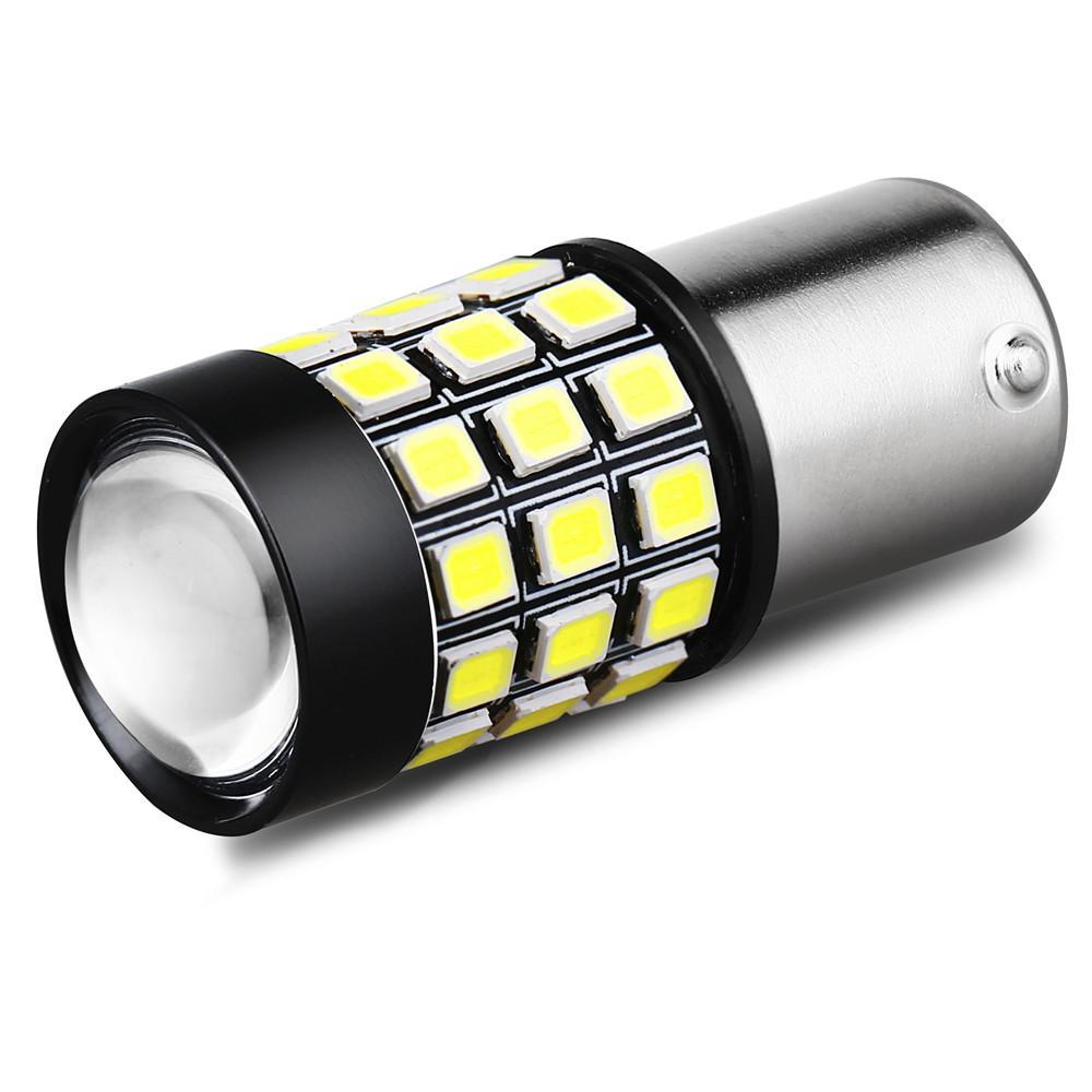 Alopee 1156 LED Bulb Amber, 1156 LED Turn Signal Bulb for 7506 1003 P21W  Tail Lights, Turn Signal Light 33SMD 2835 Chips, DC/AC 12-24V, Pack of 2 :  : Car & Motorbike