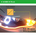CAN-BUS 7440 WY21W LED Bulbs Amber Yellow Turn Signal Lights