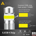 COB-72 2504 PSX24W LED Fog Light Bulbs, 6500K White/8000K Blue/3000K Amber Yellow