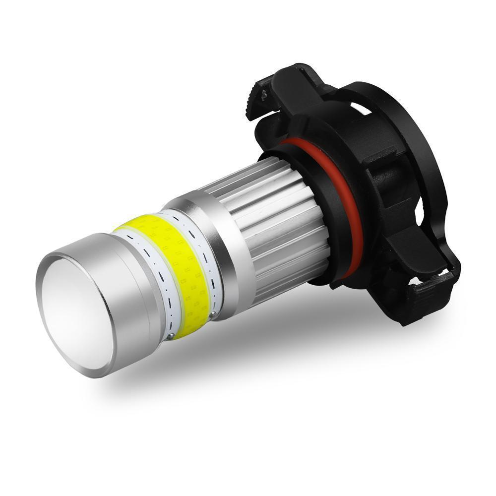 PSX24W 2504 LED Fog Lights Bulbs Super Bright 12276, 6000K Xenon White