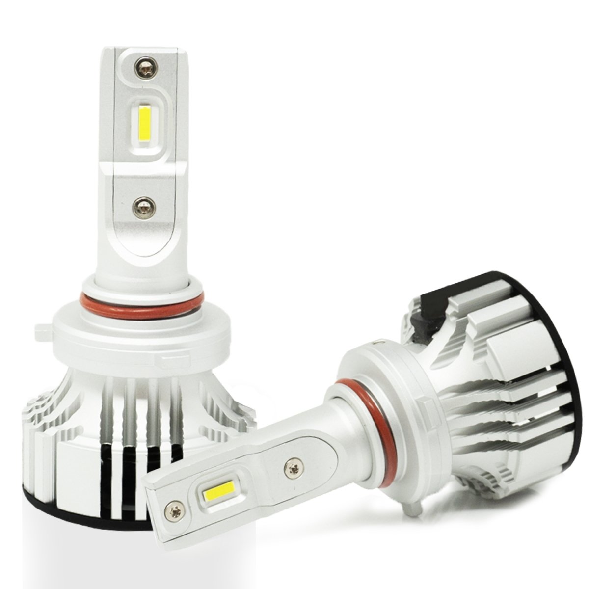D-CR 9005 HB3 LED Bulbs Forward Lighting/DRL Upgrade, 3000K Amber Yellow -Alla Lighting