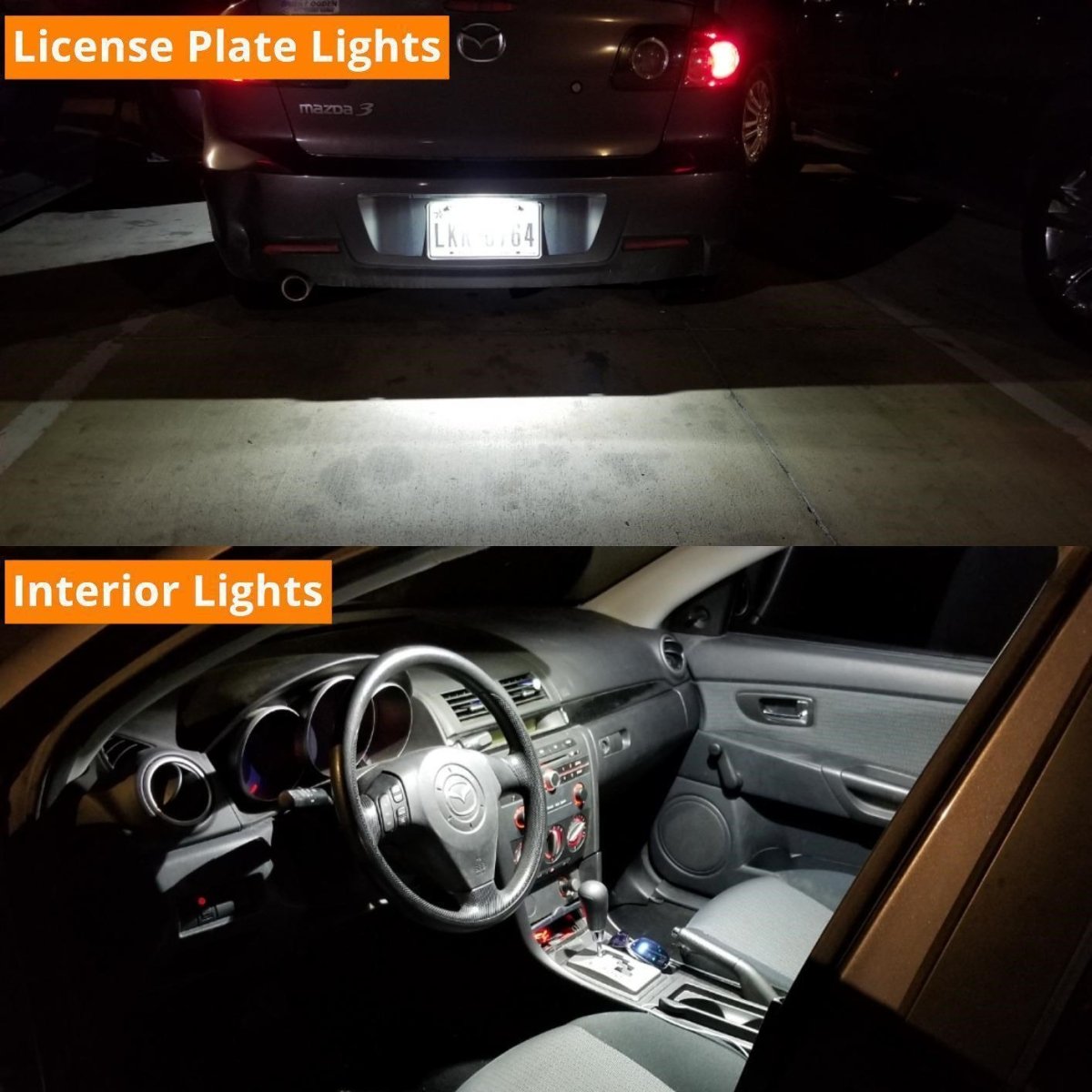 BATHEBRIGHT LED Car Smart Lights Interior Car Accessories LED Lights w –  BatheBright