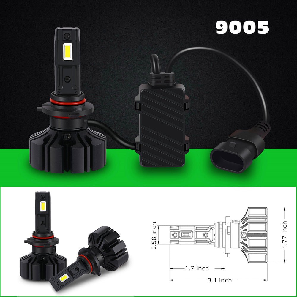 Best HB3 9005 LED Headlights Conversion Kits Bulbs