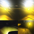 H3 LED Bulbs Super Bright 12V Fog Lights, 6000K White/3000K Yellow