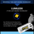 H4 HB2 9003 LED Headlights Bulbs for Cars, Trucks, 6500K Xenon White