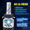 H7 LED Headlights Bulbs for Mercedes Benz, Volkswagen Tiguan w/ Retainer Clip