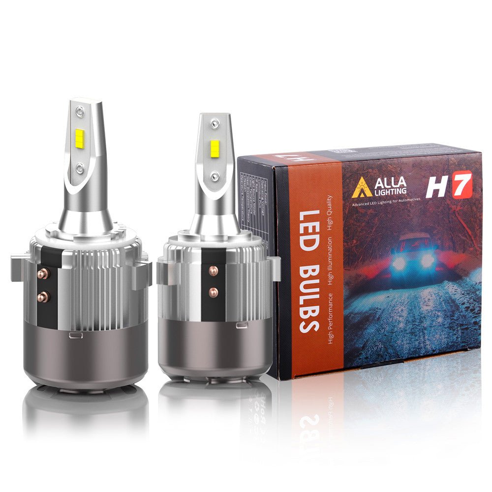  ECAHAYAKU H15 LED Headlight Bulbs With Car Specific Adapters  Fit For Volkswagen Passat Golf GTI Tiguan High Beam,72W 7200LM 6000K White  All-in-One Plug and Play : Automotive