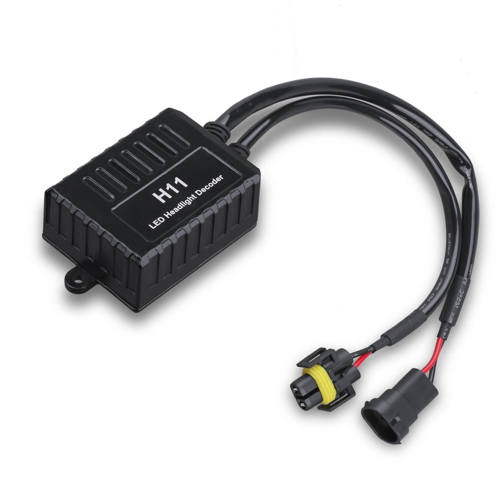 H7 LED Decoder Canceler Capacitor CANBUS Plug-N-Play Warning Error Kits