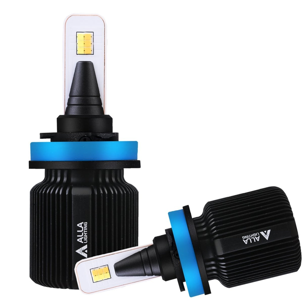 2-Color H8 H11 Switchback LED Fog Lights, Headlight Bulb H16