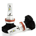 H8 H9 H11 Fanless LED Forward Lightings Bulbs Upgrade DIY 6K White/3K Yellow/8K Blue