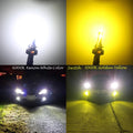 H10 9145 LED Switchback White/Yellow Forward Lightings, Fog Lights Bulbs