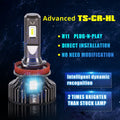 H10 9145 LED Switchback White/Yellow Forward Lightings, Fog Lights Bulbs