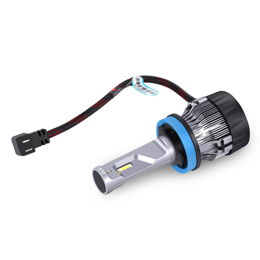 H9B H11B LED Headlights Conversion Kits Bulbs Plug and Play, White -Alla Lighting