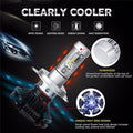 HB3 9005 Fanless LED Bulb Headlights, DRL Replacement DIY Colors