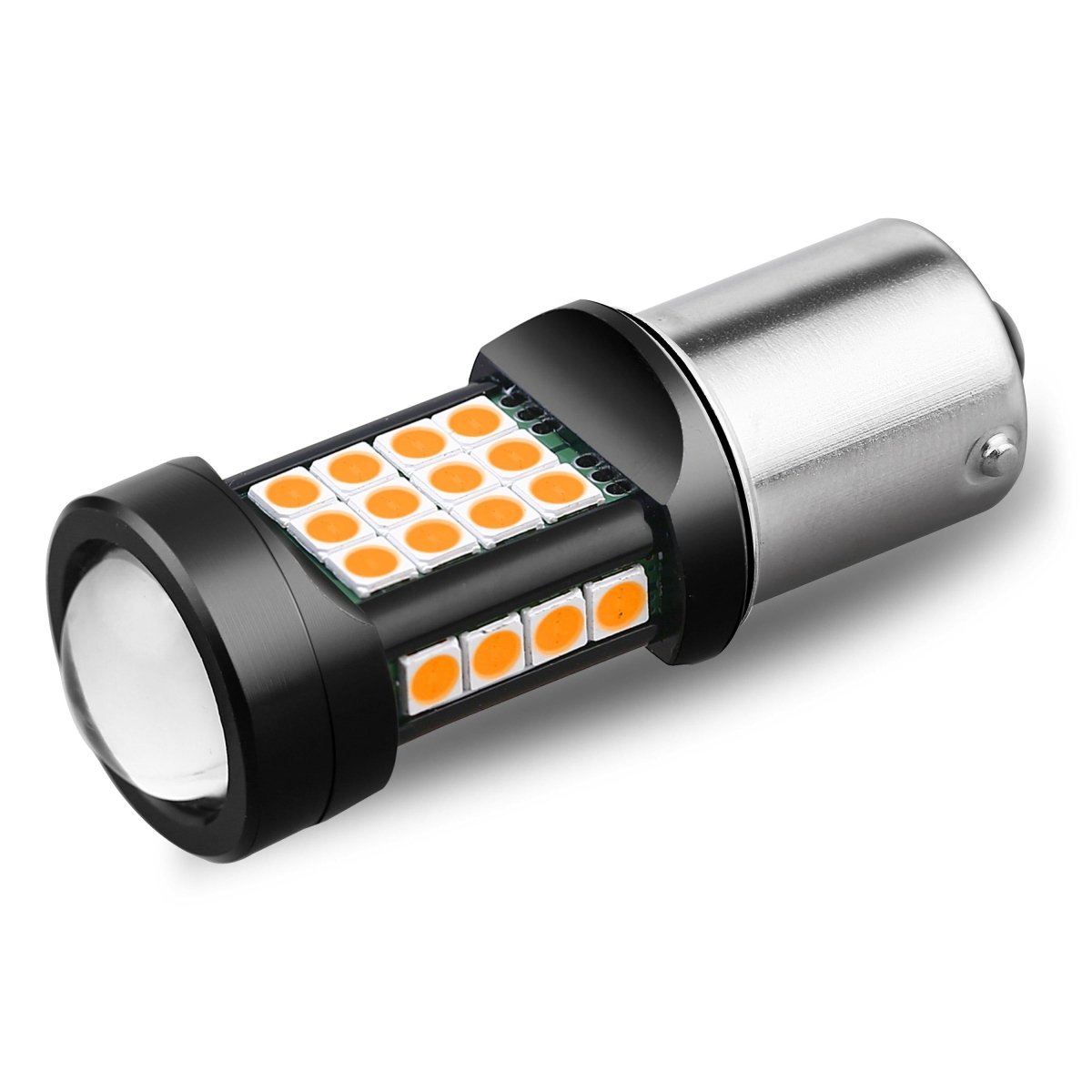 P21W 1156 LED Reverse Signal, Brake, Stop, DRL Lights Bulbs 3497 -Alla Lighting